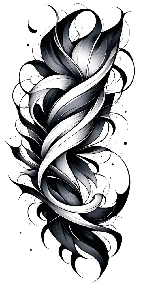 Abstract Blackwork