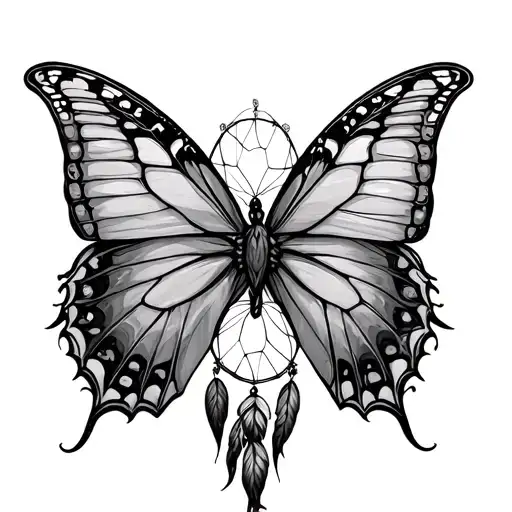 Butterfly Dream Catcher