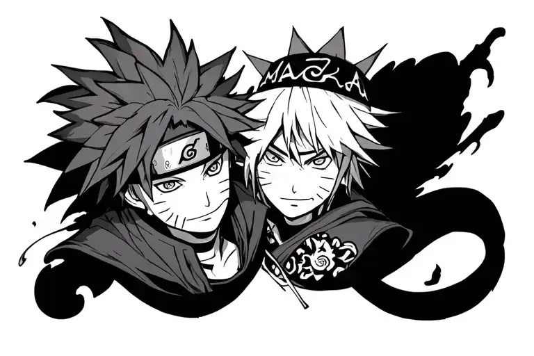 Naruto And Asta Black Clover