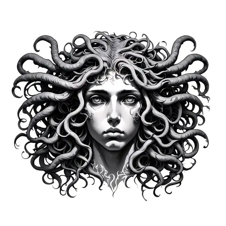 Medusa Themed Chest Piece