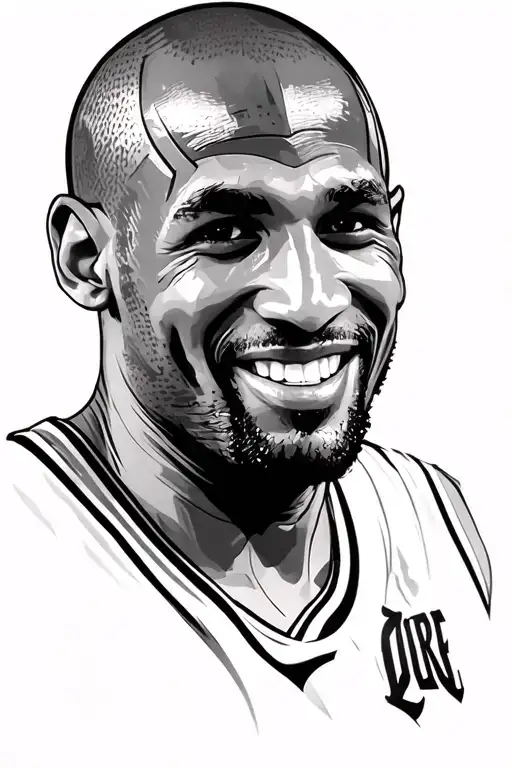 Calf Sleeve Tattoo Based On Kobe Bryant And Black Panther