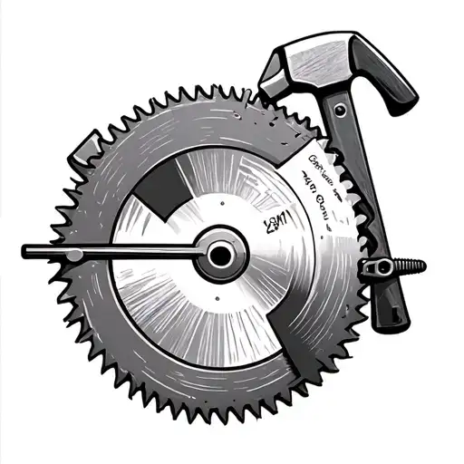 Hammer And Half Circular Saw