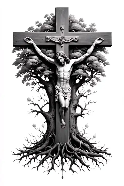 Tree Of Life Christ Cross