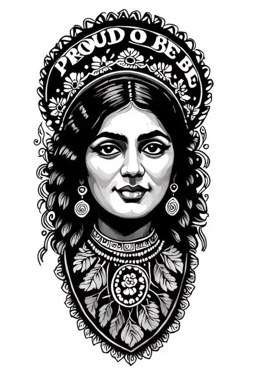 Proud To Be Mexican Folk Art