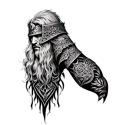 Norse Arm Sleeve