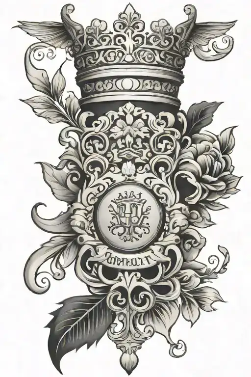 Royalty Name Written On Neck