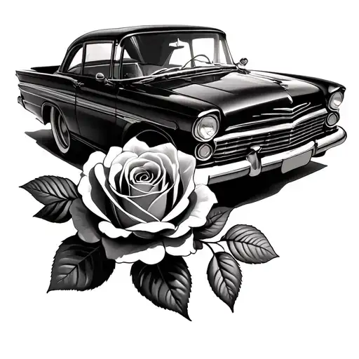 Roses And Cars