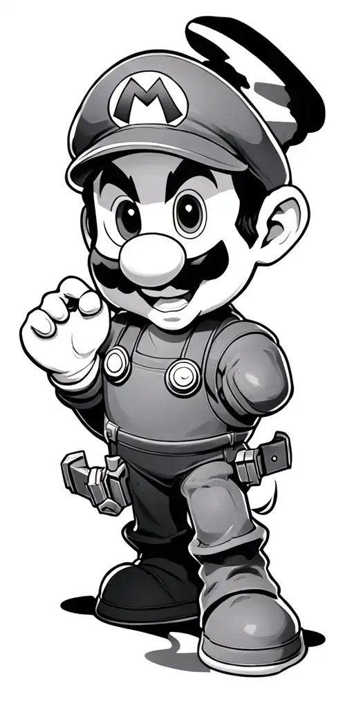 Mario Bros Universe Gothic
