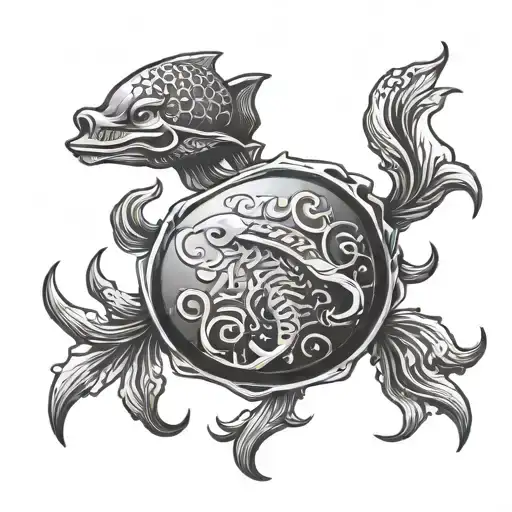 Marine Life Body Emblem