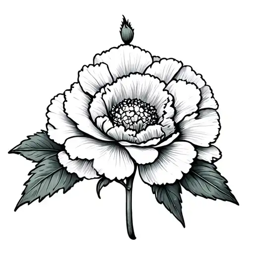 Carnation Flower 17 Written