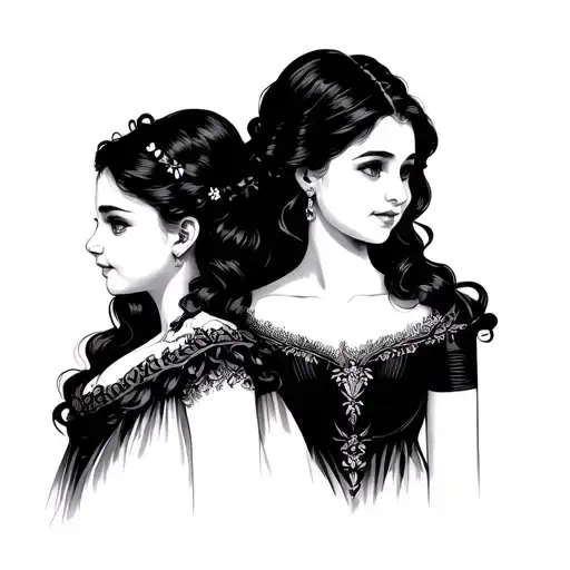 Two Daughters Wife 2021 2024 1995