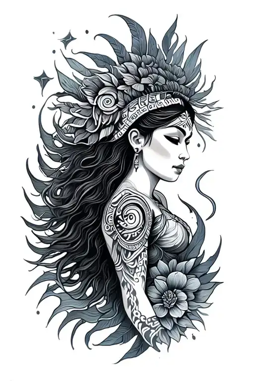 Sea Goddesses Polynesian Style