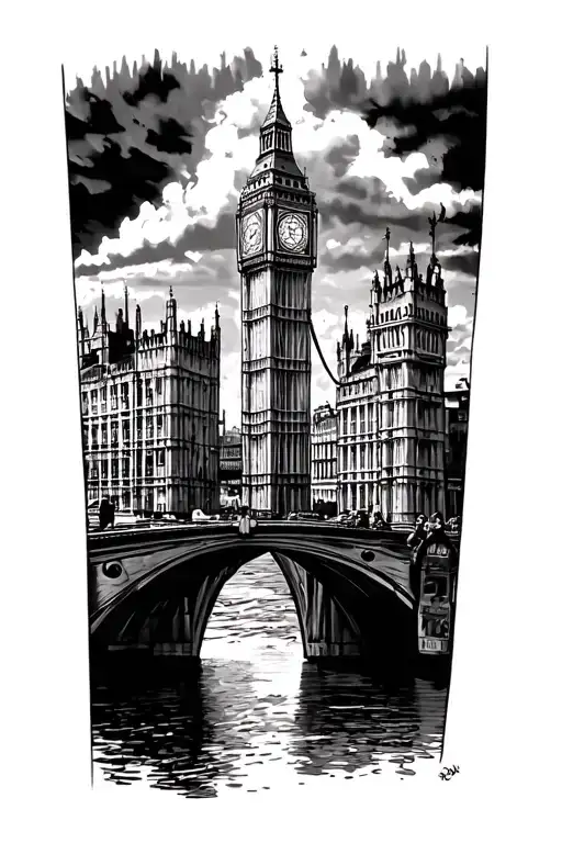 London Marathon Skyline