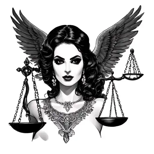 Lady Justice With Dita Von Teese