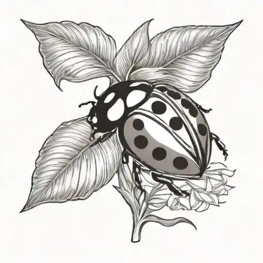Lady Bug For Mom And Son