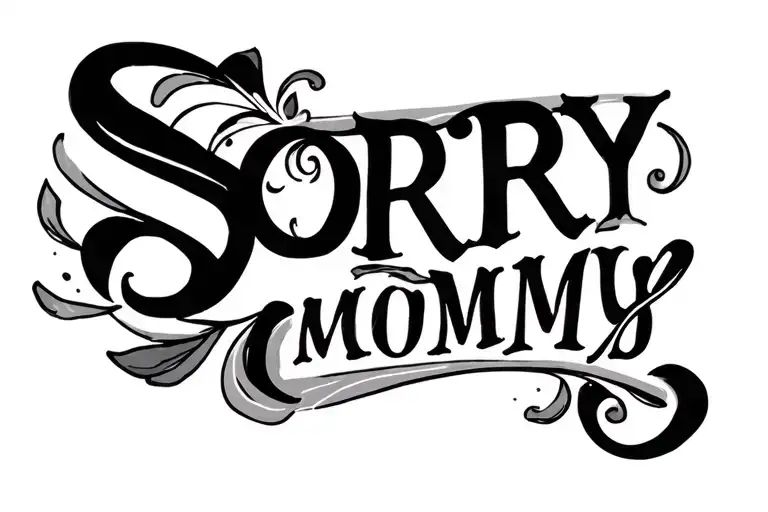Sorry Mommy