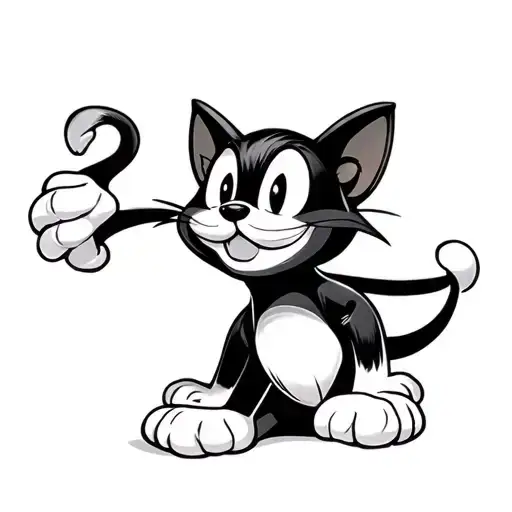 Fine Line Felix The Cat
