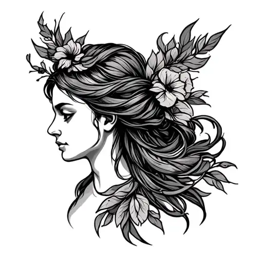 Ancestry Strong Woman Symbol