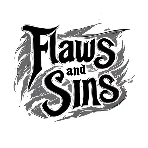 Flaws And Sins Text
