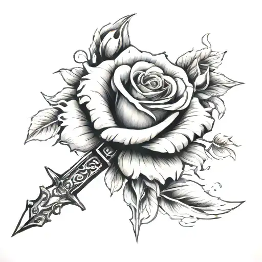 Sword And Rose