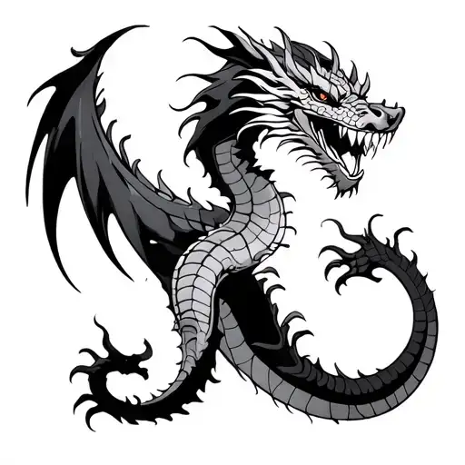 Dragon Full Arm Sleeve