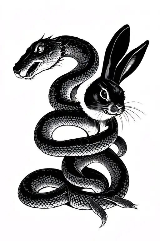 2 Snakes And A Rabbit Yakuza