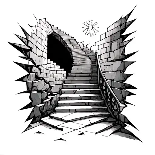 Broken Staircase To Heaven