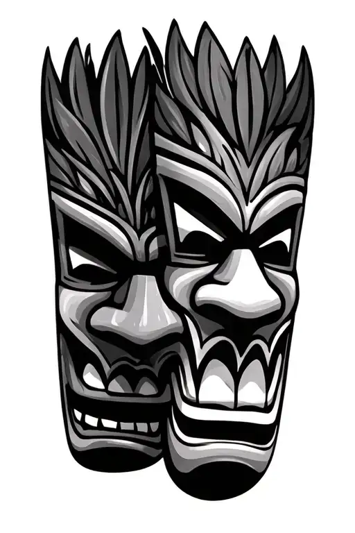 Happy Tiki Masks