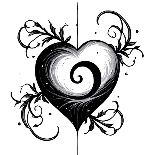 Semicolon Inside A Heart