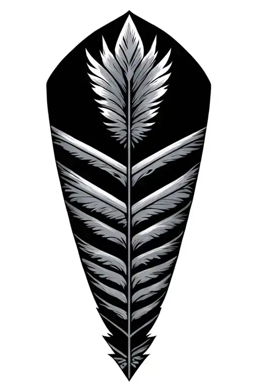Filipino Heritage Arrow Design
