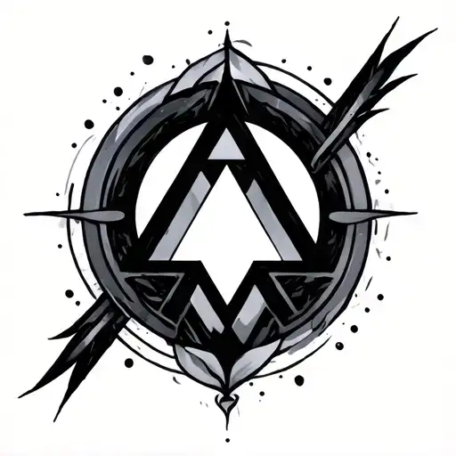 Triangle And Circle Made