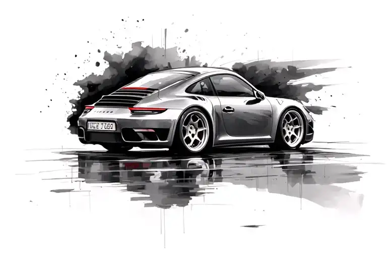 Porsche 911 Sketch