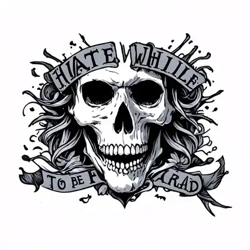 Hate While To Be Afraid