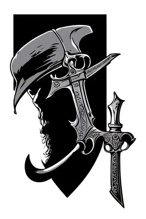 Struggle Is Real And No Weapon Farmed Again Me Shall Not Prosper Tattoo For Men