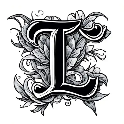 Two Letters T Mix To The Letter L