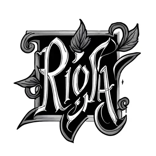 Calligraphy Written Rioja
