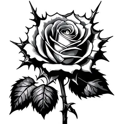 Rose With Thorns