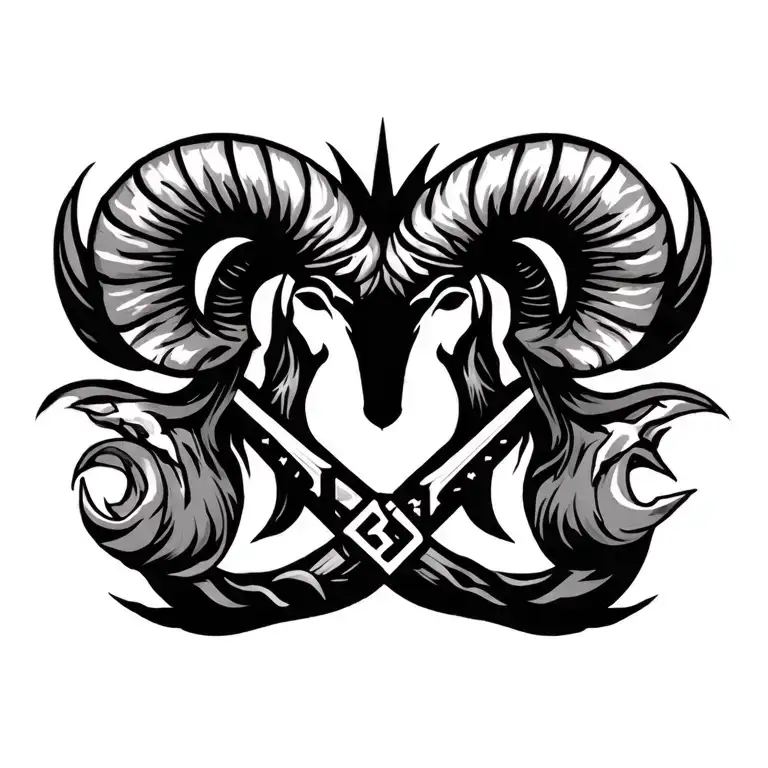 Aries And Sagittarius Symbol