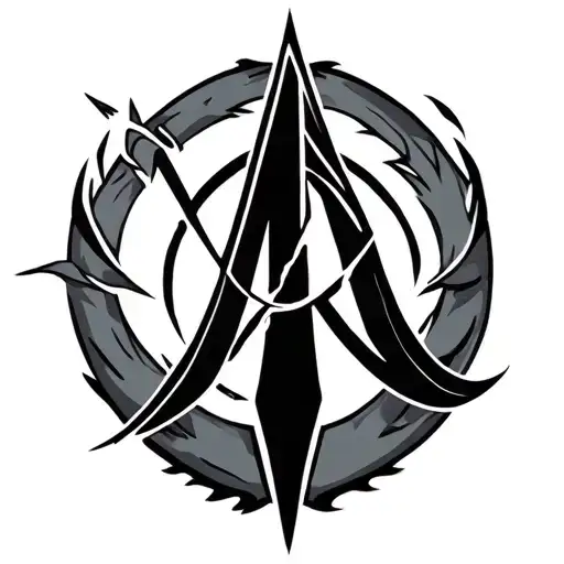 A Single Symbol With The Name Of Arya