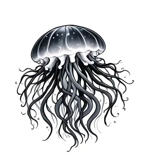 Jellyfish Glowing Tentacles And Childhood Memories To Calves