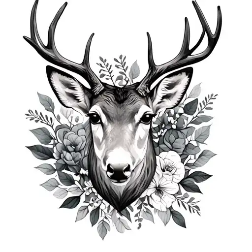 Deer And Heart