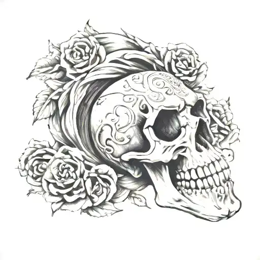 Skeleton Middle Finger