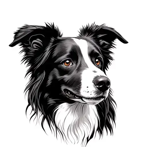 Border Collie Portrait