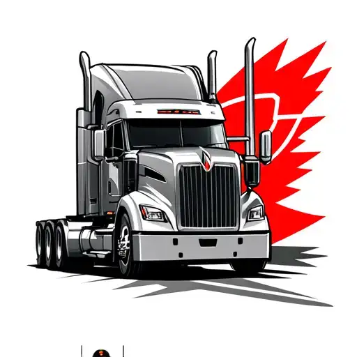 Merged Euro Truck Simulator 2 And American Truck Simulator Logos