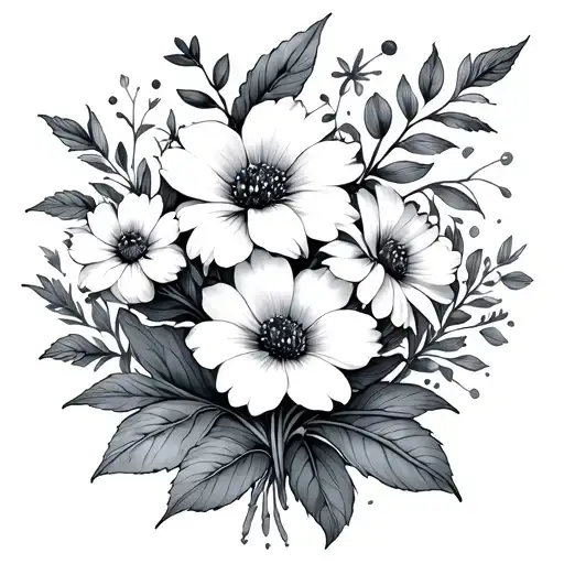 Flowers And First Names Garance And Lucie