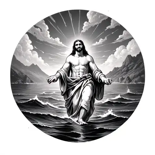 Jesus Walking On Water