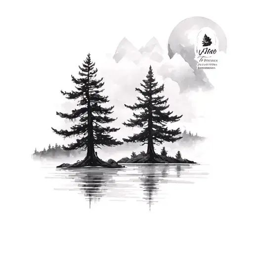 Pine Tree Forest Bay