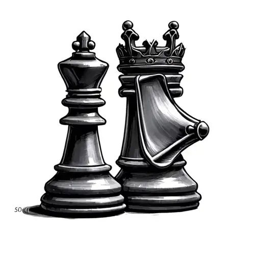 King And Queen Chess Pieces