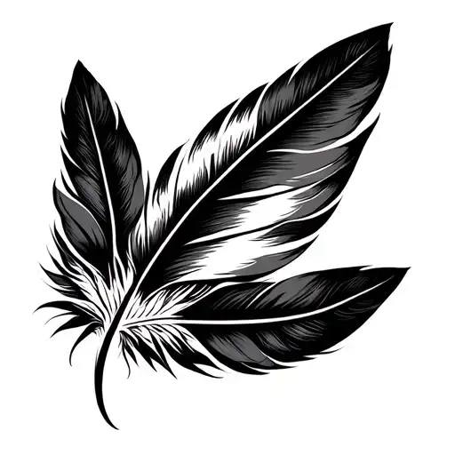 Native Feathers Hanging