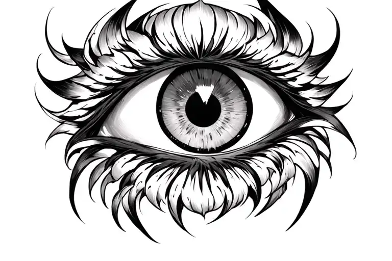 Jijis Evil Eye Form From Dandadan Manga